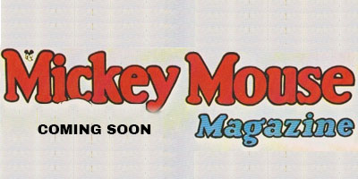 Mickey Magazine - coming soon